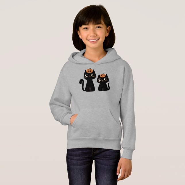Halloween/Fall/Autumn/pumpkin/cat (Front Full)