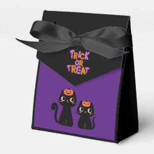 Halloween/Fall/Autumn/pumpkin/cat Favour Box