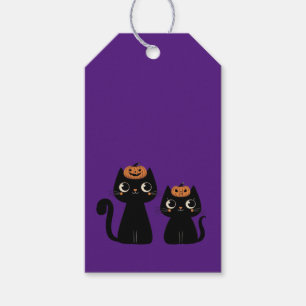 Halloween/Fall/Autumn/pumpkin/cat Gift Tags