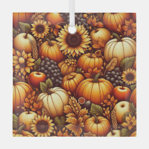 Halloween/Fall/Autumn/pumpkin Glass Tree Decoration