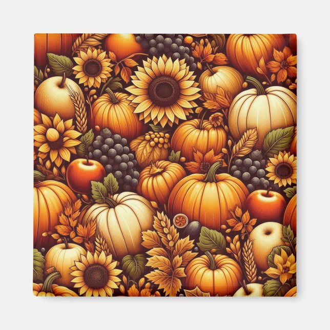 Halloween/Fall/Autumn/pumpkin Magnet (Front)