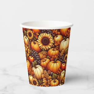 Halloween/Fall/Autumn/pumpkin Paper Cups