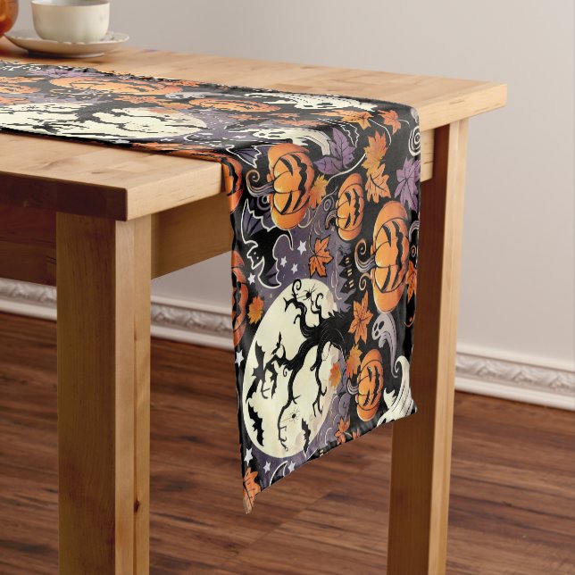 Halloween/Fall/Autumn Short Table Runner (In Situ)