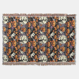 Halloween/Fall/Autumn Throw Blanket