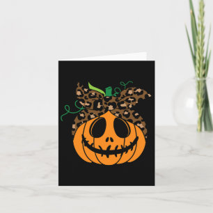 Halloween Fall Cute And Fun Pumpkin Card