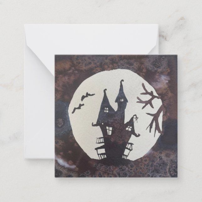 Halloween/Fall Flat Note Card (Front)