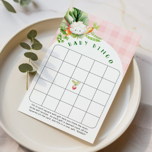 Halloween fall locally grown pink Baby bingo game