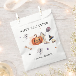 Halloween Fall Pumpkin Custom Favour Bag