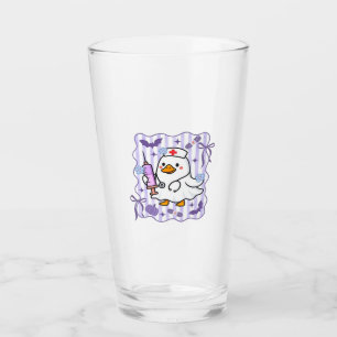 Halloween Fall Purple Coquette Goose Nurse Aesthet Glass