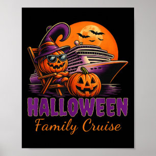 Halloween Family Cruise Matching Family Cruising S Poster