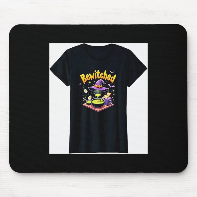 Halloween Family Home Bewitched Breakfast Maker  Mouse Pad (Front)