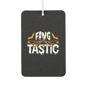 Halloween Fang Tastic Birthday Car Air Freshener