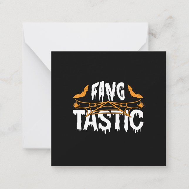 Halloween Fang Tastic Birthday Card (Front)