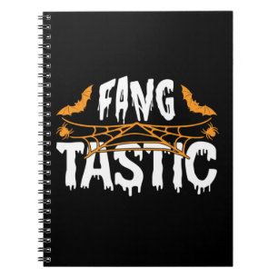 Halloween Fang Tastic Birthday Notebook