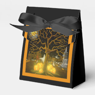 Halloween favour treat boxes