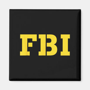Halloween Fbi Costume Idea - Funny Diy Halloween Magnet