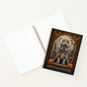 Halloween Fearless French Bulldog Notebook