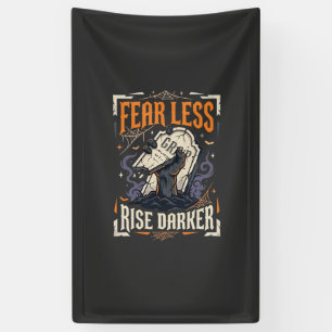 Halloween Fearless Monster Rise Banner