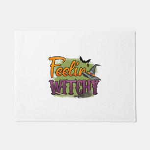 Halloween Feeling Witchy Birthday Doormat