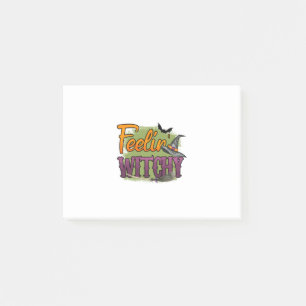 Halloween Feeling Witchy Birthday Post-it Notes