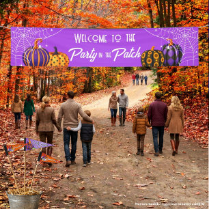 Halloween Festival Pumpkin Patch Banner