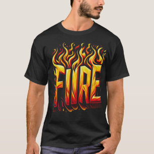Halloween Fire and Ice Matching Couples Costume T-Shirt