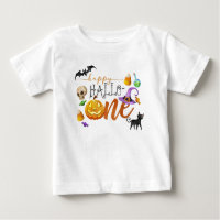 Halloween First Birthday Shirt
