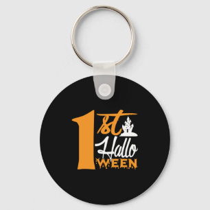 Halloween First Halloween Birthday Key Ring