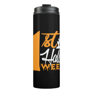 Halloween First Halloween Birthday Thermal Tumbler