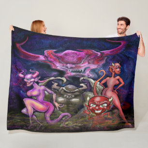 Halloween Fleece Blanket