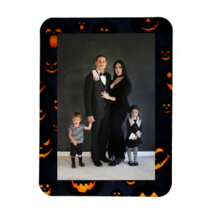 Halloween Flexible Family Photo Magnet
