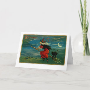 Halloween Flight Card