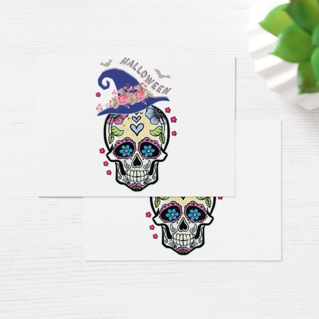 Halloween Flower Skull (Desk)