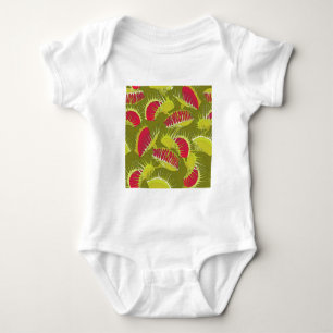 halloween fly trap baby bodysuit