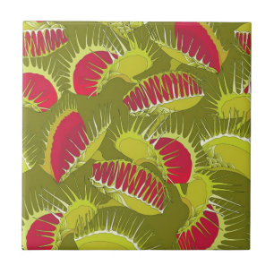 halloween fly trap ceramic tile
