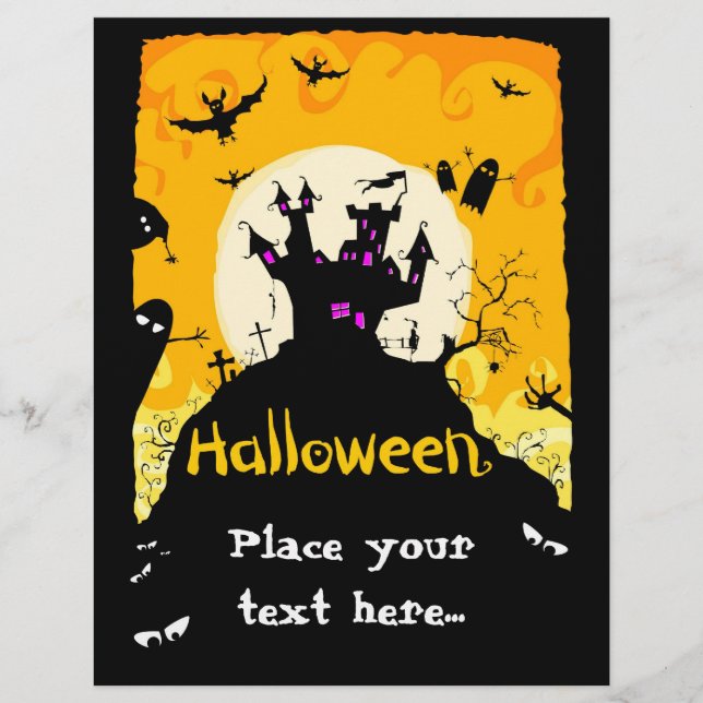 Halloween Flyer (Front)