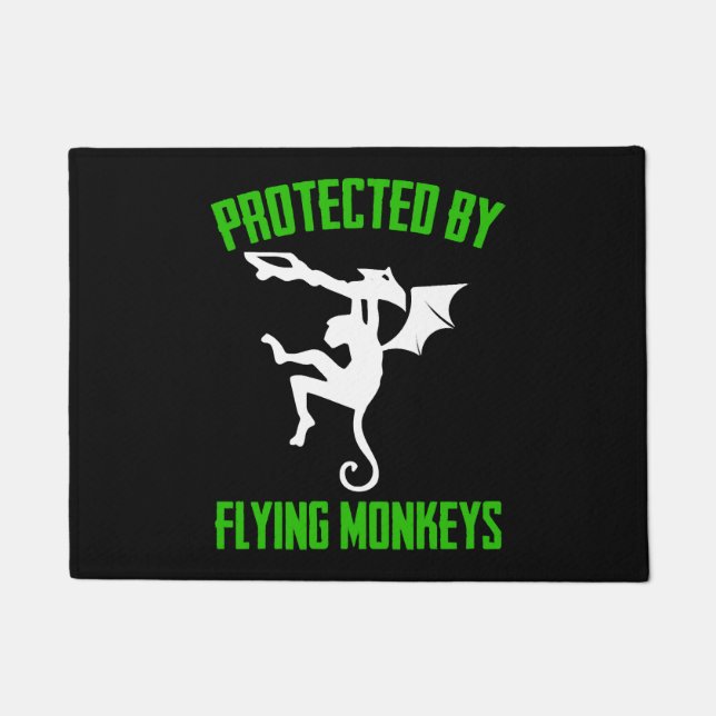 Halloween Flying Doormat (Front)