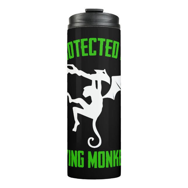 Halloween Flying Thermal Tumbler (Front)