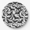 Halloween Flying Vampire Bats Paper Plates
