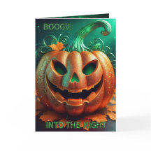 Halloween Folded Invitation