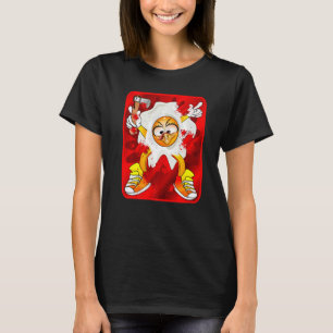 HALLOWEEN FOOD COSTUME FRIED EGGS   T-Shirt