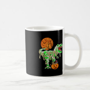 Halloween for Boys Men Dinosaur T-rex Mummy Pumpk Coffee Mug