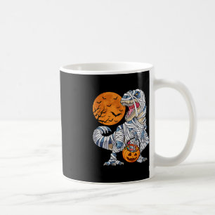 Halloween for Boys Men Dinosaur Trex Mummy Pumpki Coffee Mug