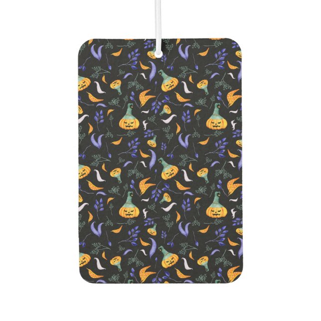 Halloween Forest Car Freshener (Front)