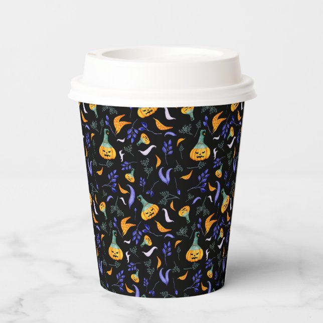 Halloween Forest Paper Cups (Back)