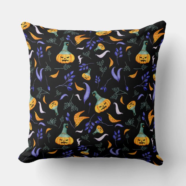 Halloween Forest Pillow (Front)