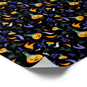 Halloween Forest Poster