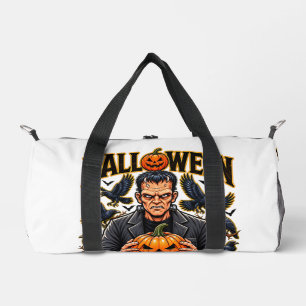 Halloween Frankenstein Monster Duffle Bag