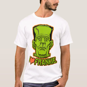 Halloween Frankenstein Ringer T-Shirt