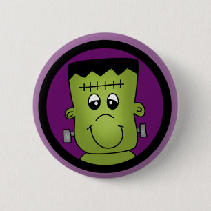 Halloween Frankie Tshirts and Gifts 6 Cm Round Badge